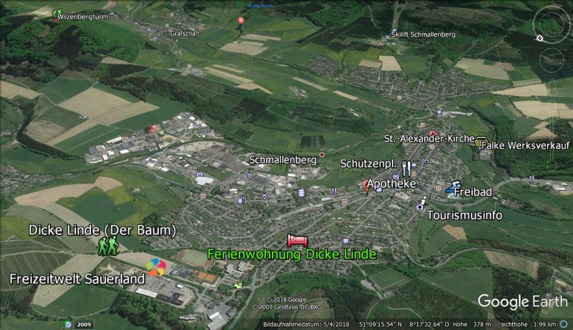 Ferienwohnung Dicke Linde Schmallenberg Buitenkant foto